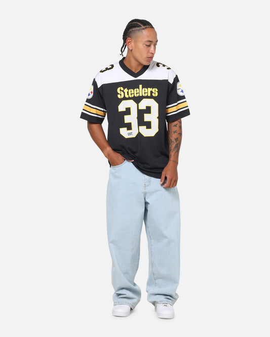 Majestic Athletic Pittsburgh Steelers Glenver Mesh Oversized T-Shirt Black