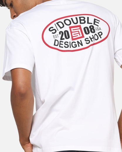S Double Oval T-Shirt White