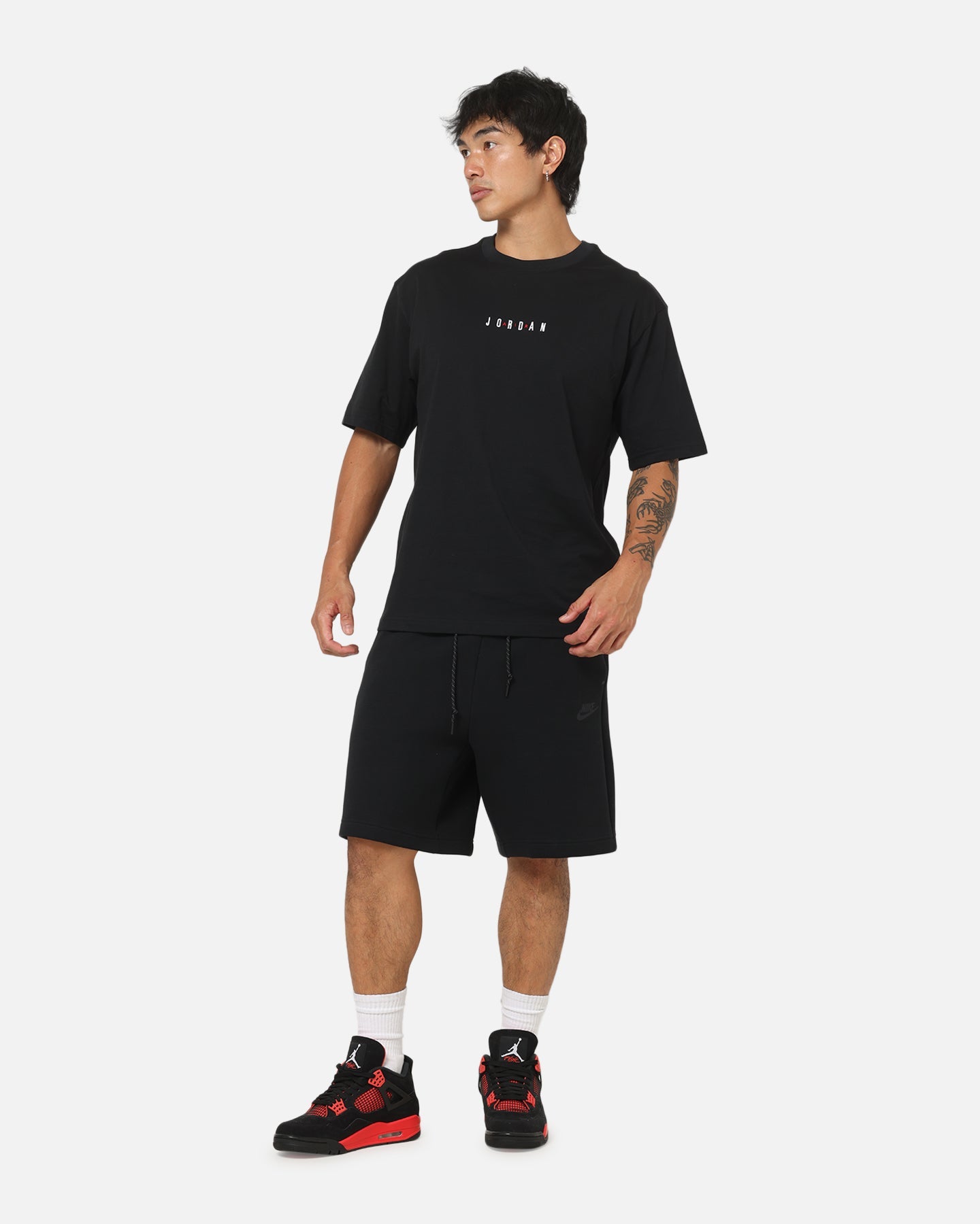 Jordan Air Embroidered T-Shirt Black/Sail