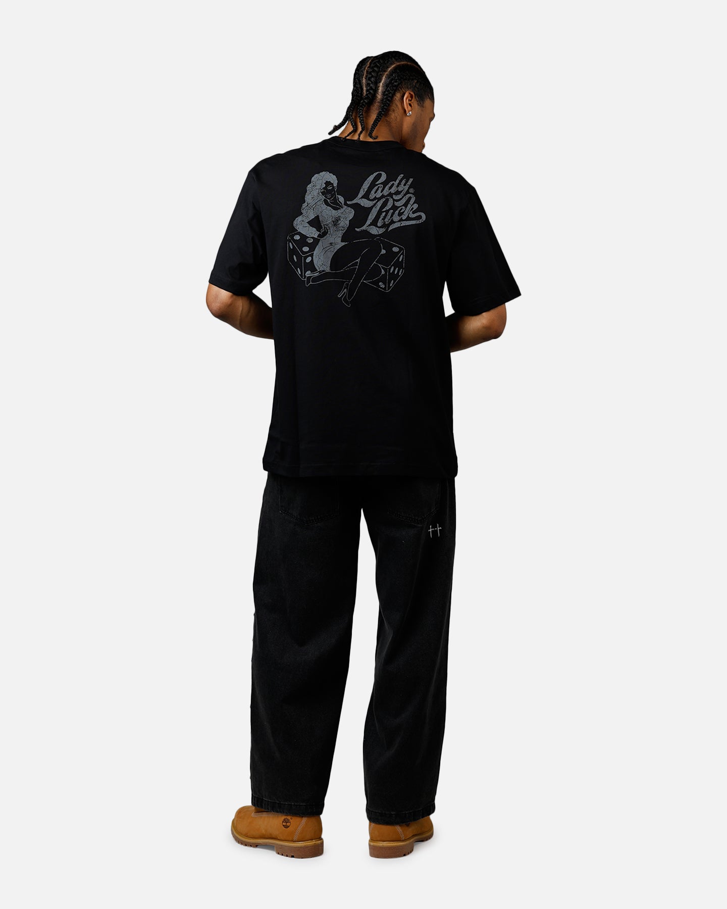 Alpha Industries Lady Luck T-Shirt Black