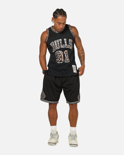 Mitchell & Ness Chicago Bulls Dennis Rodman 'Leopard' Swing Jersey Black/Leopard