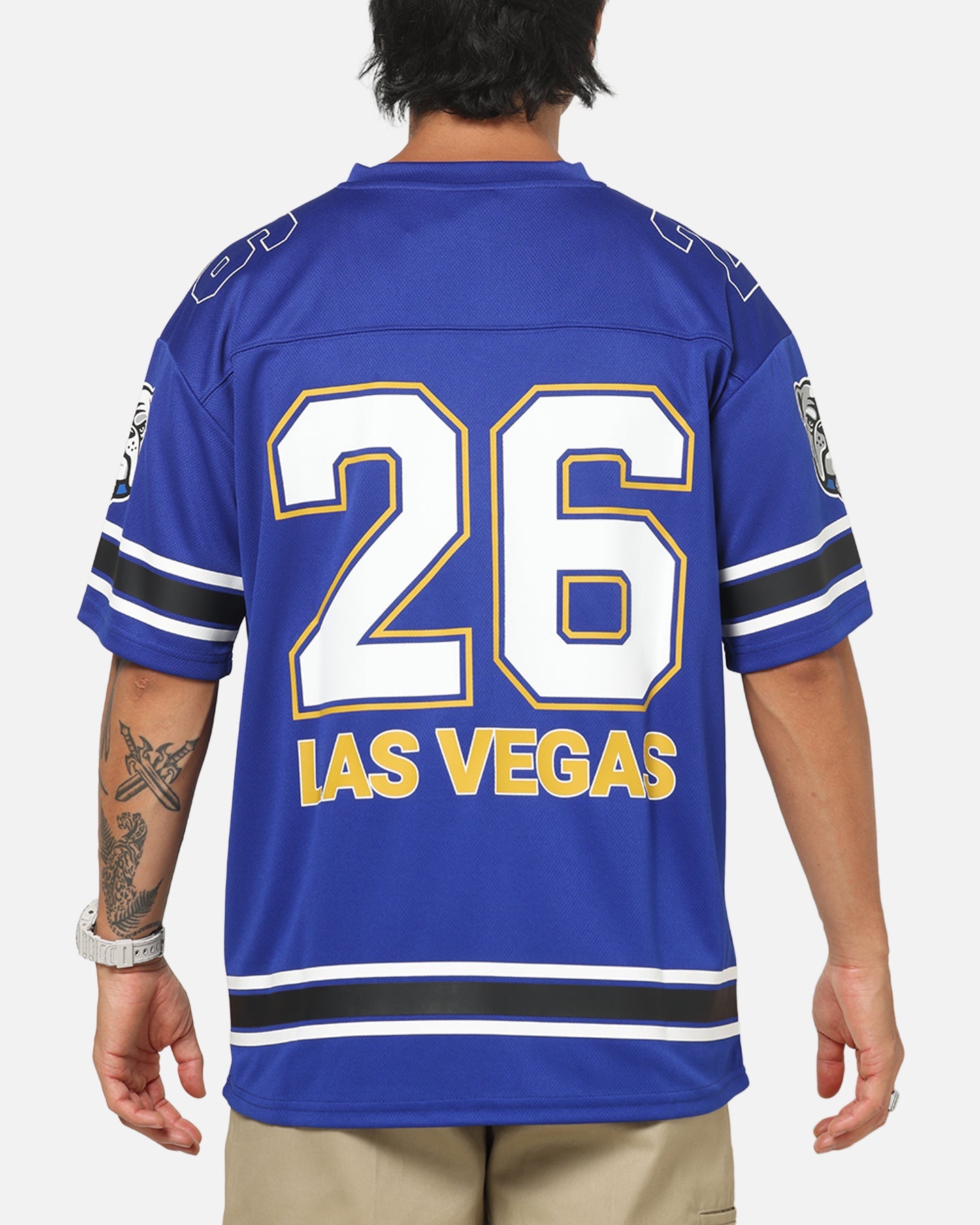 Bleacher Athletic Canterbury-Bankstown Bulldogs NRL Vegas Round 2026 Jersey Blue