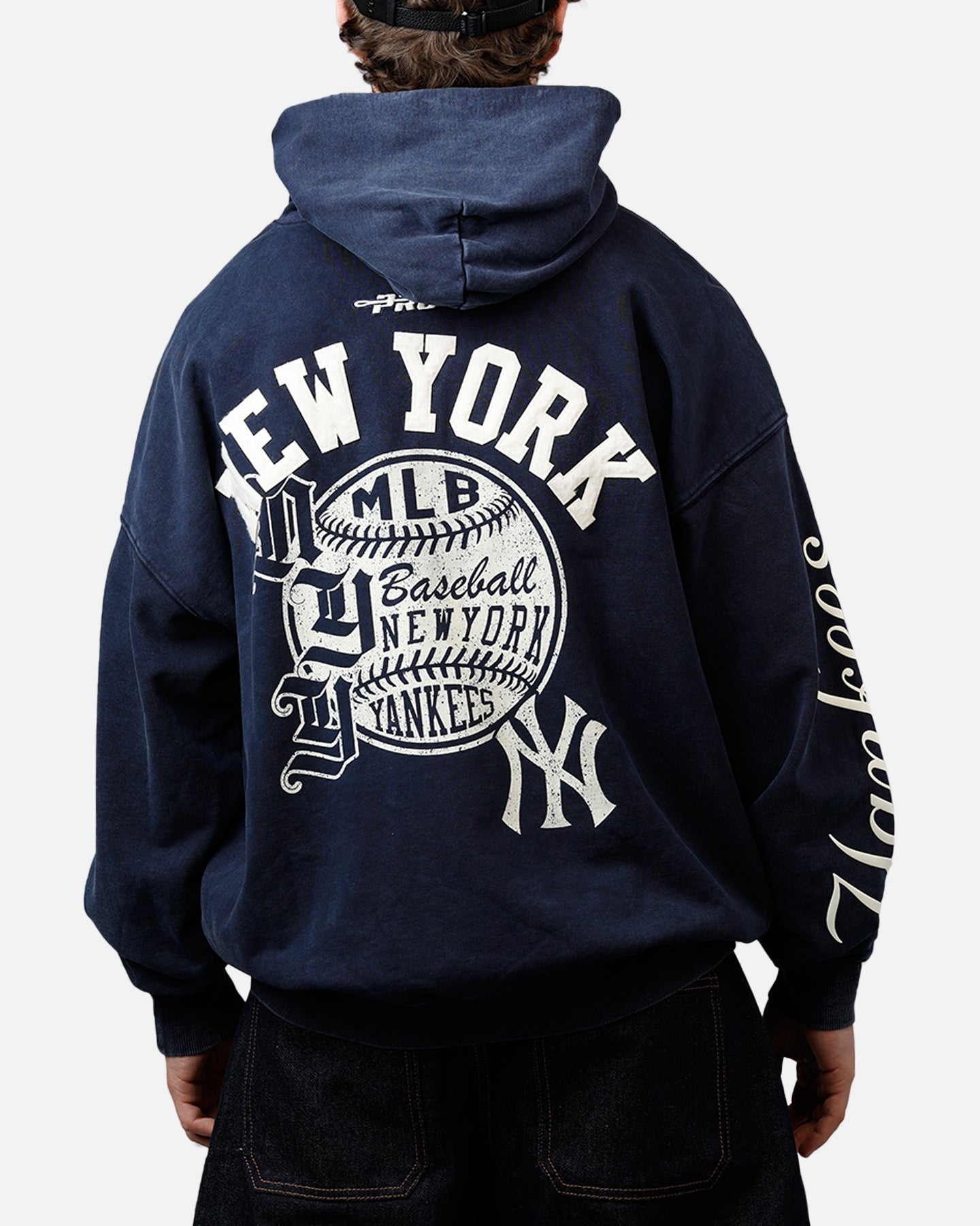 Pro Standard New York Yankees Street Team Hoodie Navy