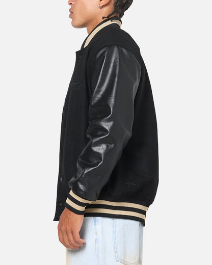 Saint Morta Valhala Varsity Jacket Black