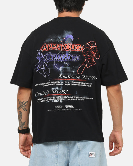 The Pokémon Collection By 73Studio Armarouge And Ceruledge T-Shirt Black