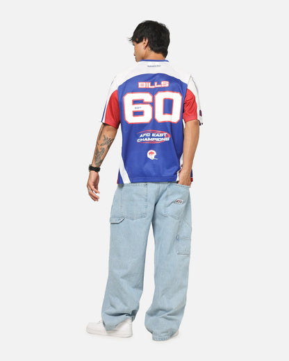 Mitchell & Ness Buffalo Bills Warehouse Rave Jersey White/Blue/Red