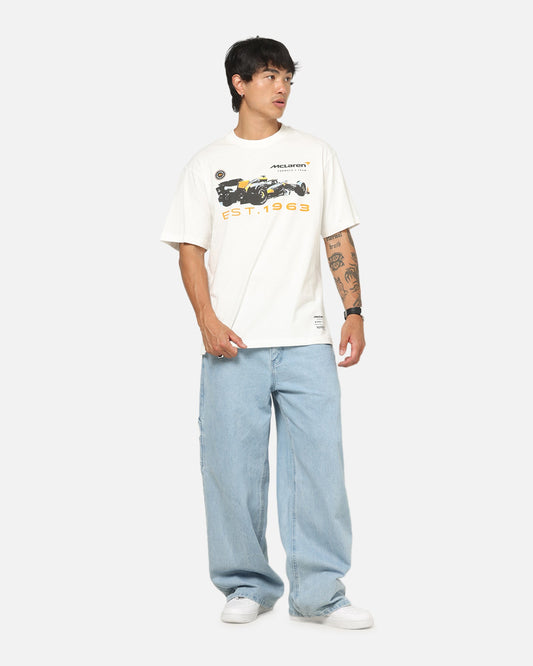 Mitchell & Ness X Mclaren Tailgate T-Shirt Vintage White
