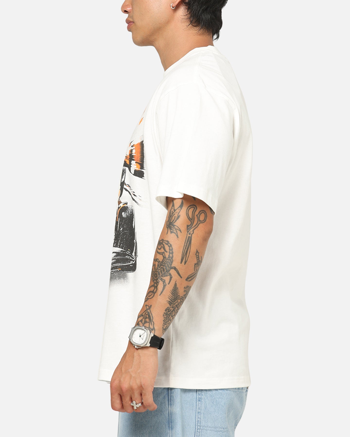 Mitchell & Ness X Mclaren Vegas 2025 T-Shirt Vintage White