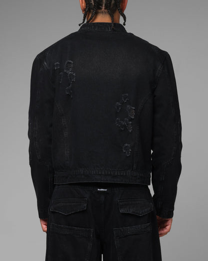 Loiter Thrasher Jacket Washed Black