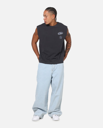 Mitchell & Ness Dallas Cowboys Americas Team Boxy Muscle T-Shirt Washed Black