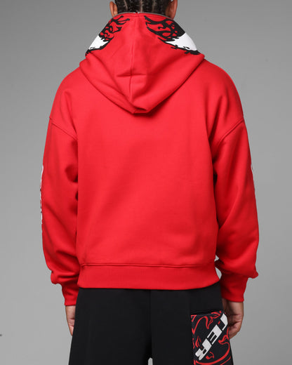 Loiter Marvel Spider-Man Carnage Zip Hoodie Red