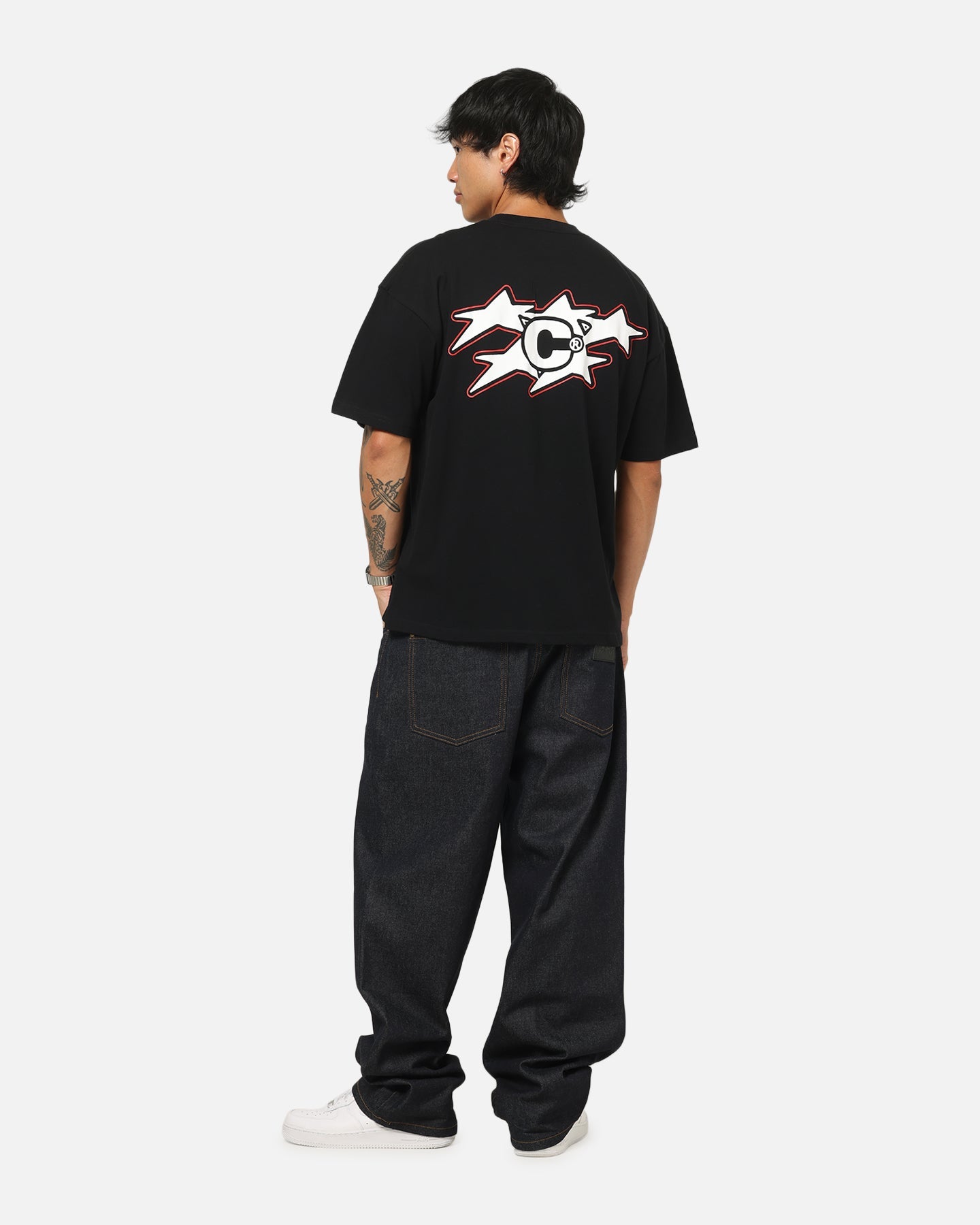 Carre 5 Star T-Shirt Black