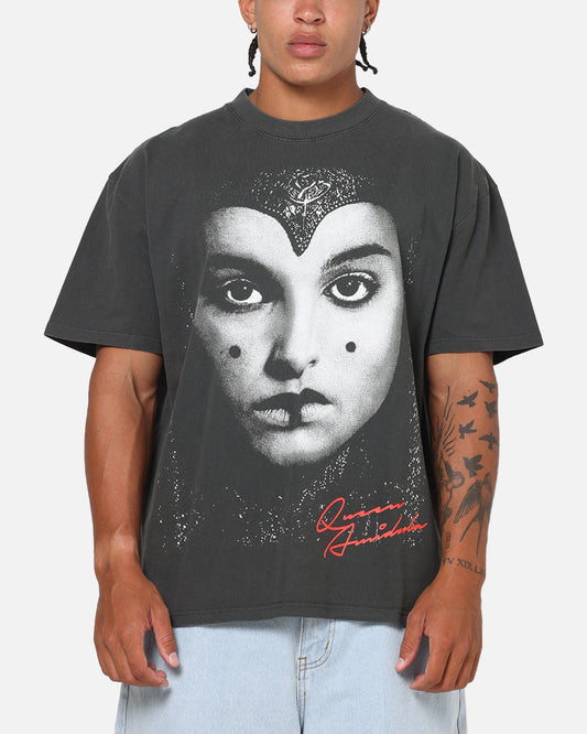 73Studio Star Wars Queen Amidala Heavy T-Shirt Black Wash
