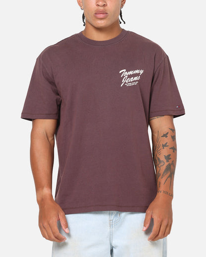 Tommy Jeans Relax Novelty T-Shirt Brown