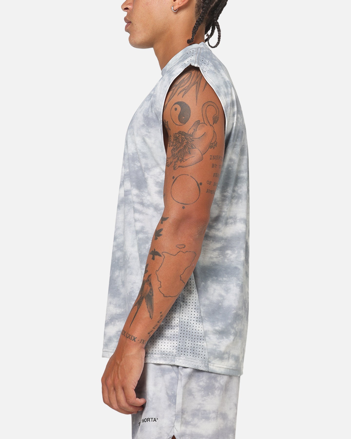 Saint Morta Athltc Training Singlet Concrete