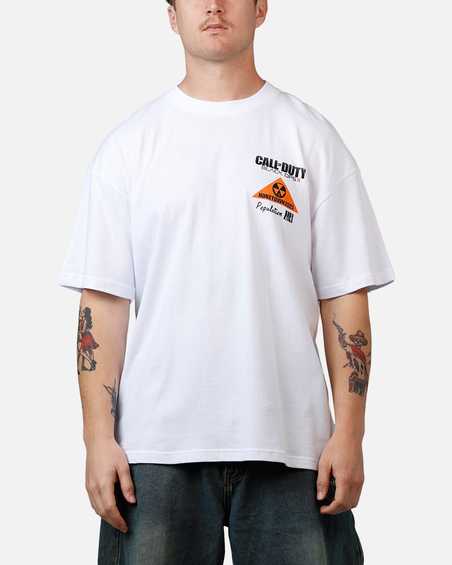 73 Studio X Call Of Duty Black Ops II Nuketown T-Shirt White