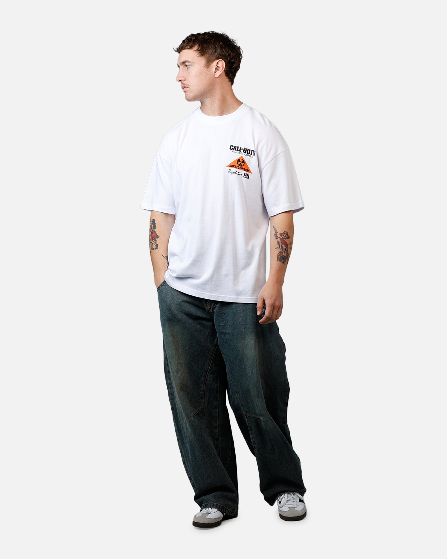 73 Studio X Call Of Duty Black Ops II Nuketown T-Shirt White