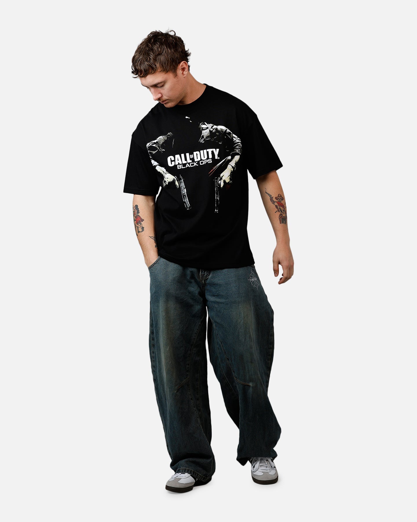 73 Studio X Call Of Duty Black Ops Mason T-Shirt Black