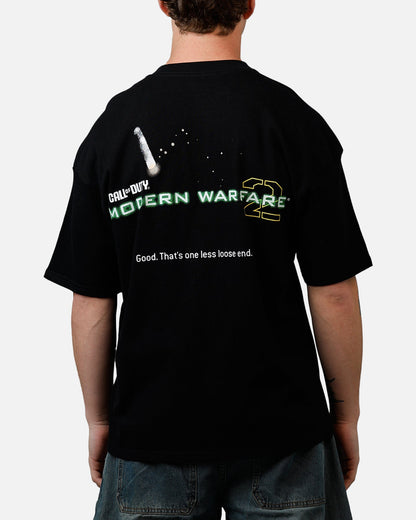 73 Studio X Call Of Duty Modern Warfare II Ghost T-Shirt Black