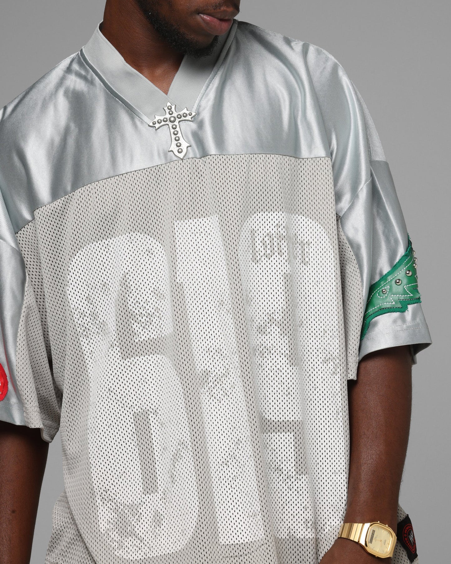 Loiter X WWE Rey Mysterio Jersey Grey