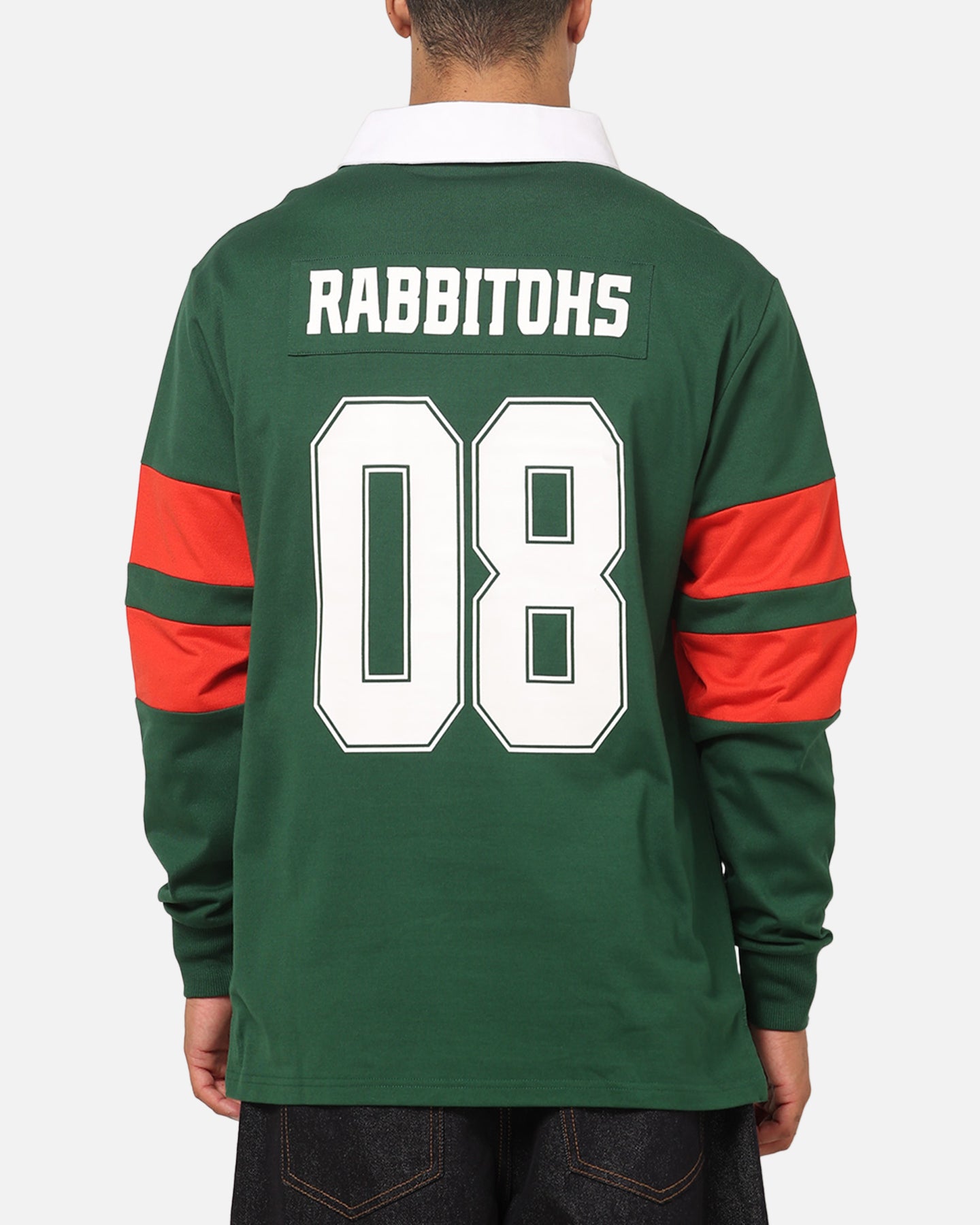 Bleacher Athletic South Sydney Rabbitohs NRL Legacy Rugby Polo Shirt Green