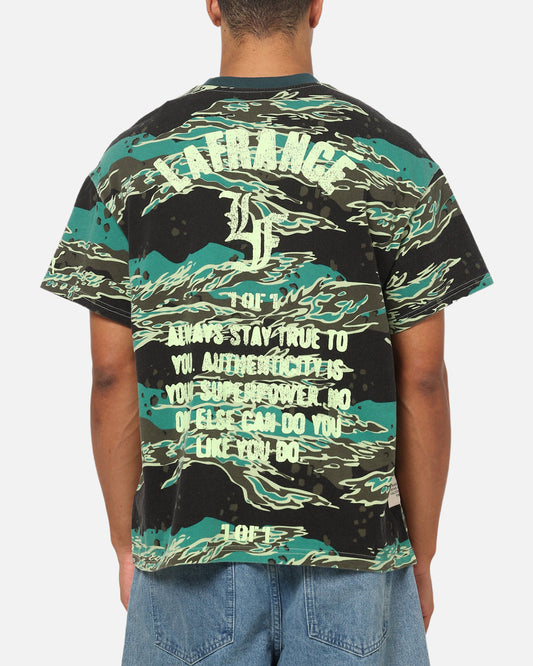 Puma LaFrance Supply All Over Print T-Shirt Green