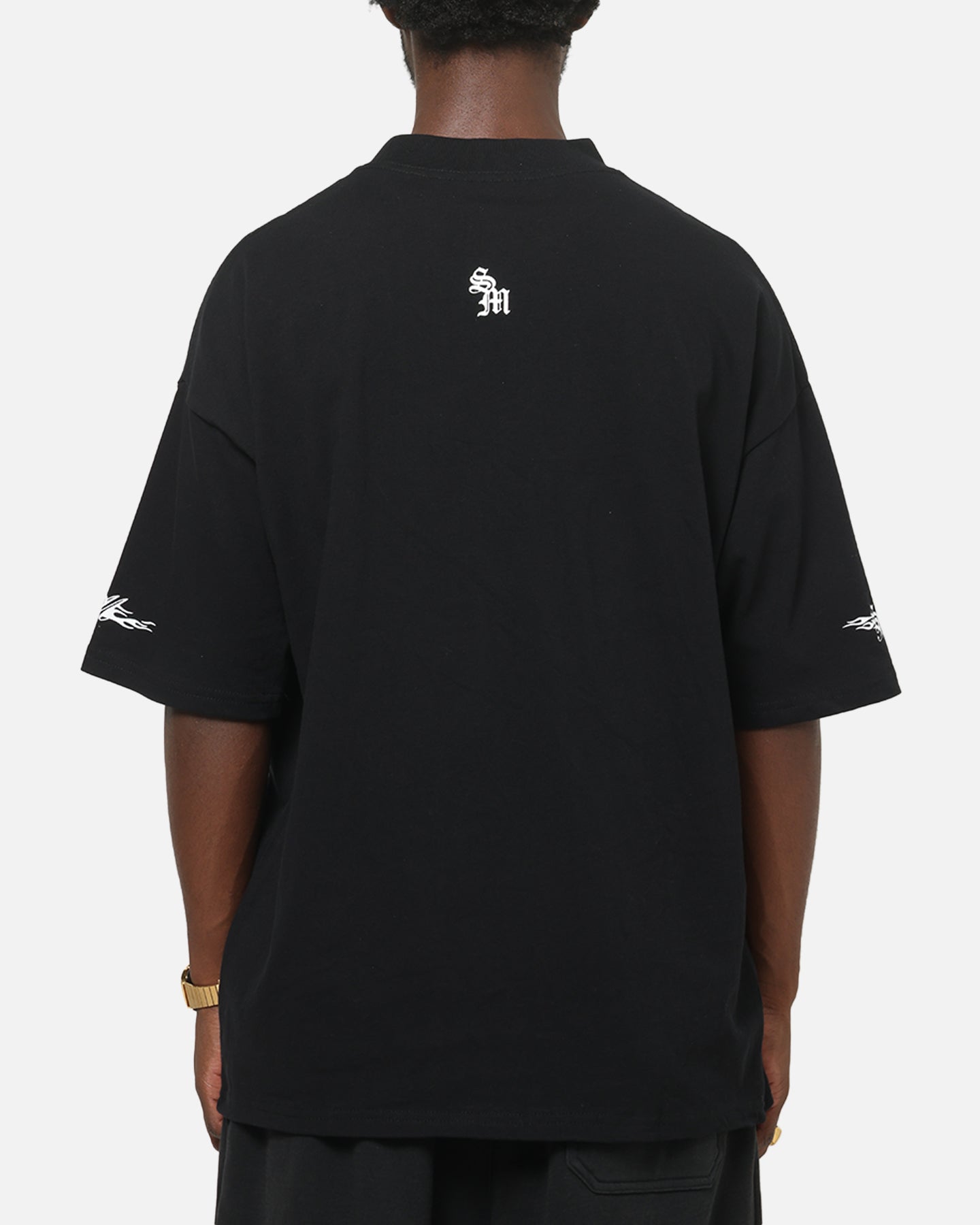 Saint Morta Speed Racing Boxy T-Shirt Black