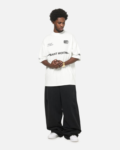 Saint Morta Speed Racing Boxy T-Shirt Off White