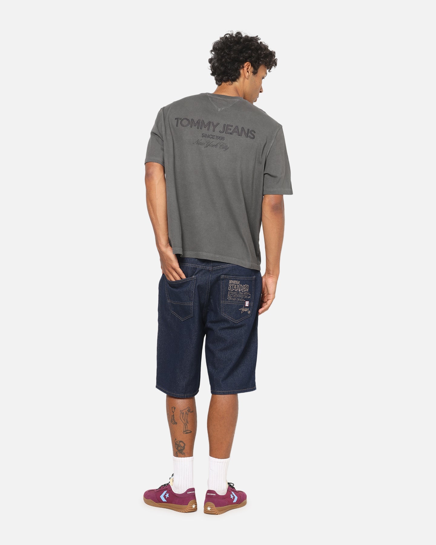 Tommy Jeans Arch Classics T-Shirt Washed Black