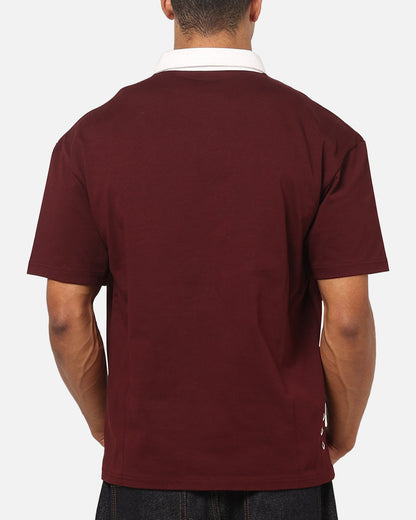 Vouseti Rugby Polo T-Shirt Dark Plum