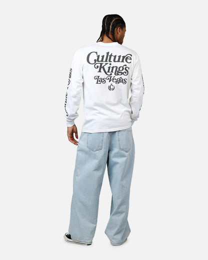 Culture Kiings Las Vegas Long Sleeve T-Shirt White
