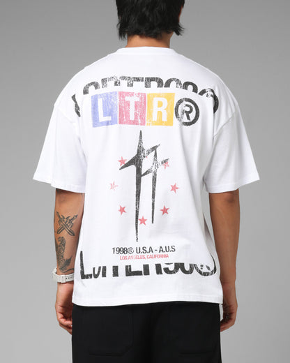 Loiter 98 Union T-Shirt White