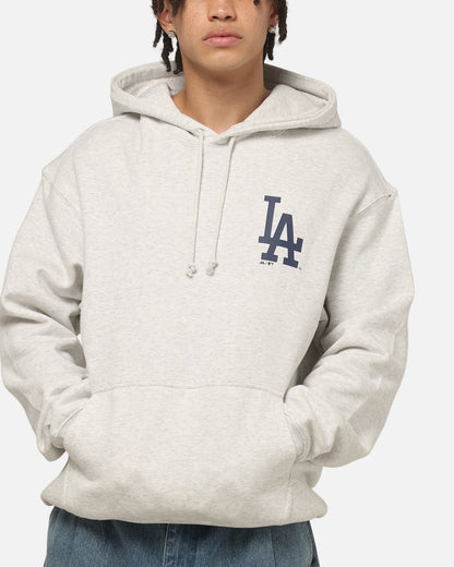 Majestic Athletic Los Angeles Dodgers Everteam Logo Hoodie Silver Marle