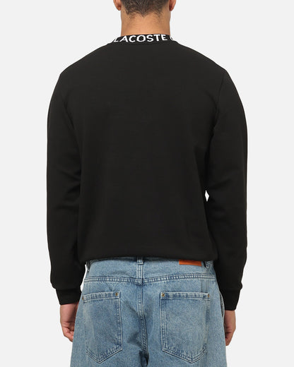 Lacoste Everyday Tech Crewneck Black