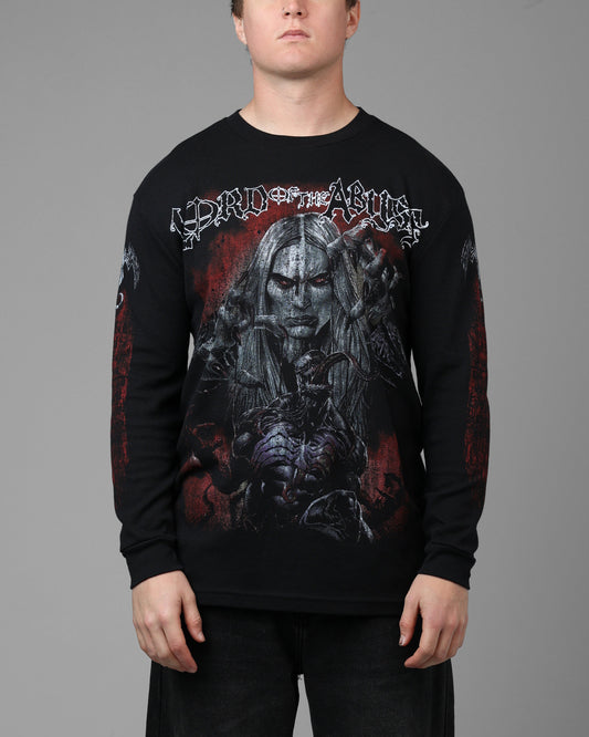 Loiter Marvel Knull Long Sleeve T-Shirt Black