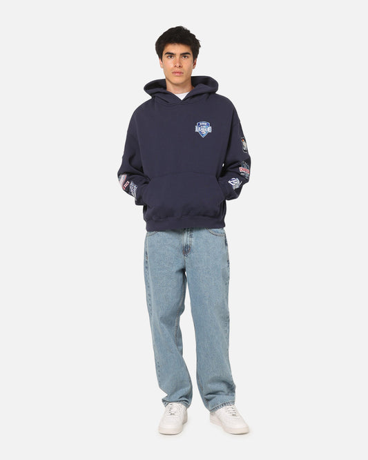 Mitchell & Ness New South Wales Blues Box Fit Fleece Hoodie Navy