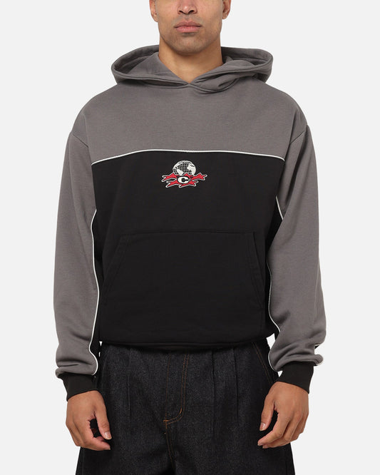 Carre Division Hoodie Washed Black