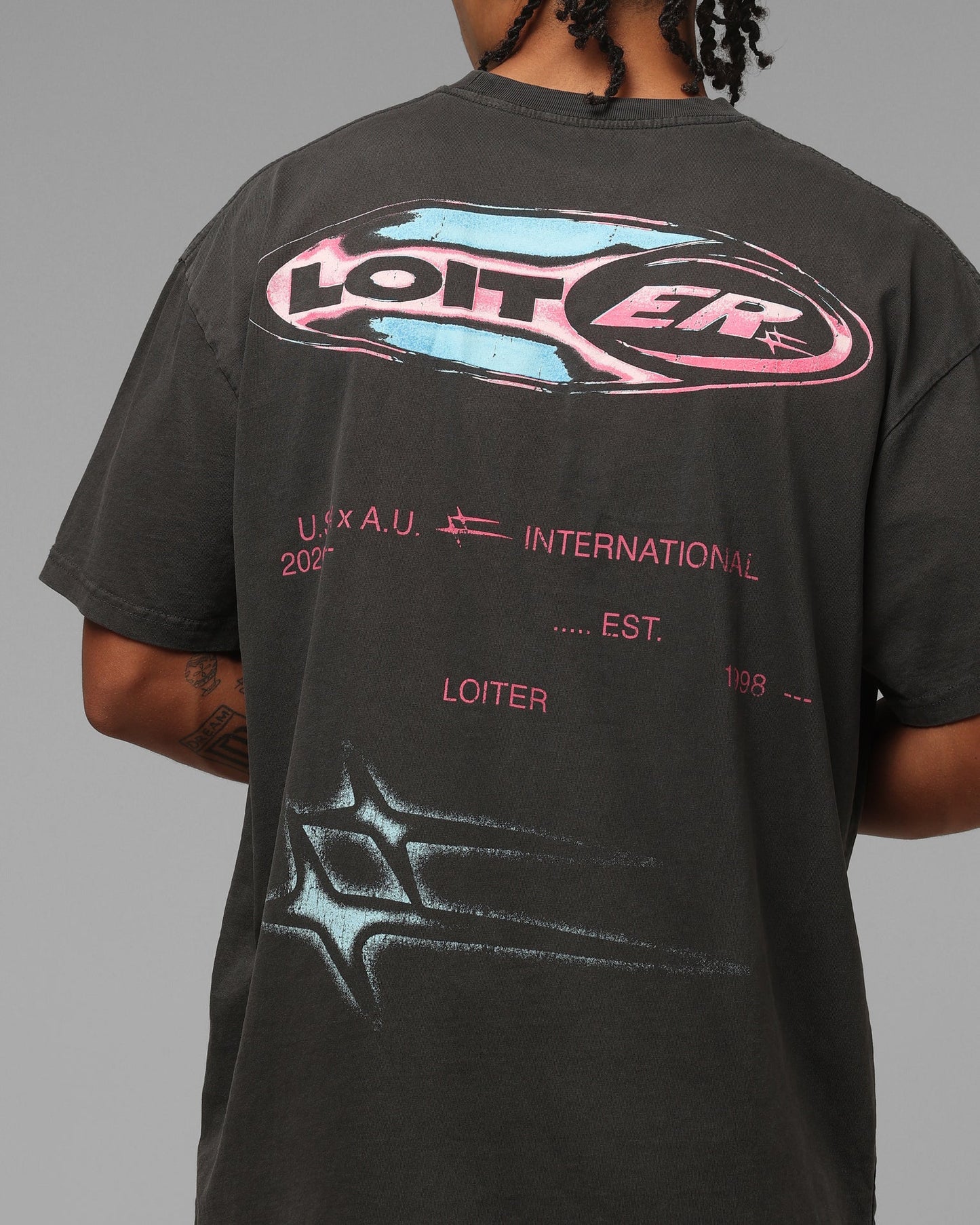 Loiter Speedform T-Shirt Vintage Black