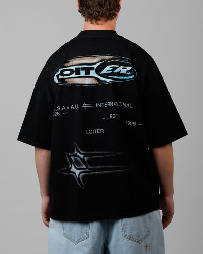 Loiter Speedform T-Shirt Black