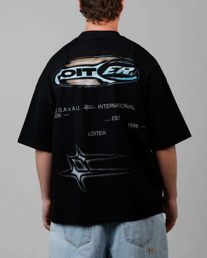 Loiter Speedform T-Shirt Black