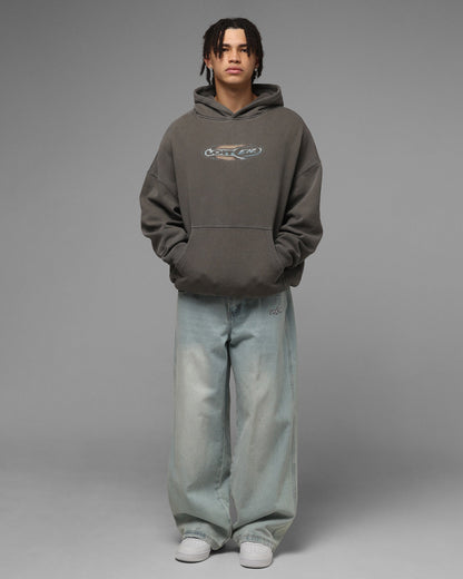 Loiter Speedform Hoodie Washed Charcoal