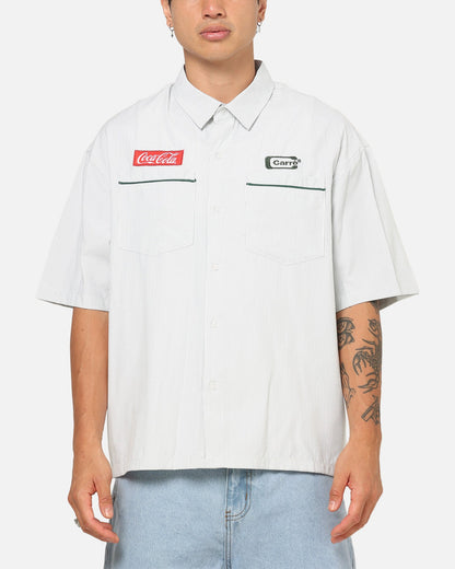 Carre Carré X Coca Cola Road Pilot Button Up Shirt Green