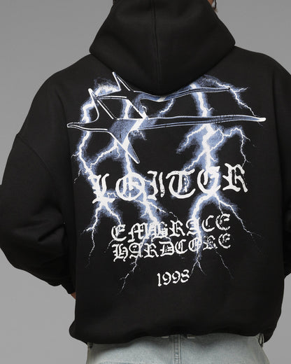 Loiter Frontier Hoodie Black