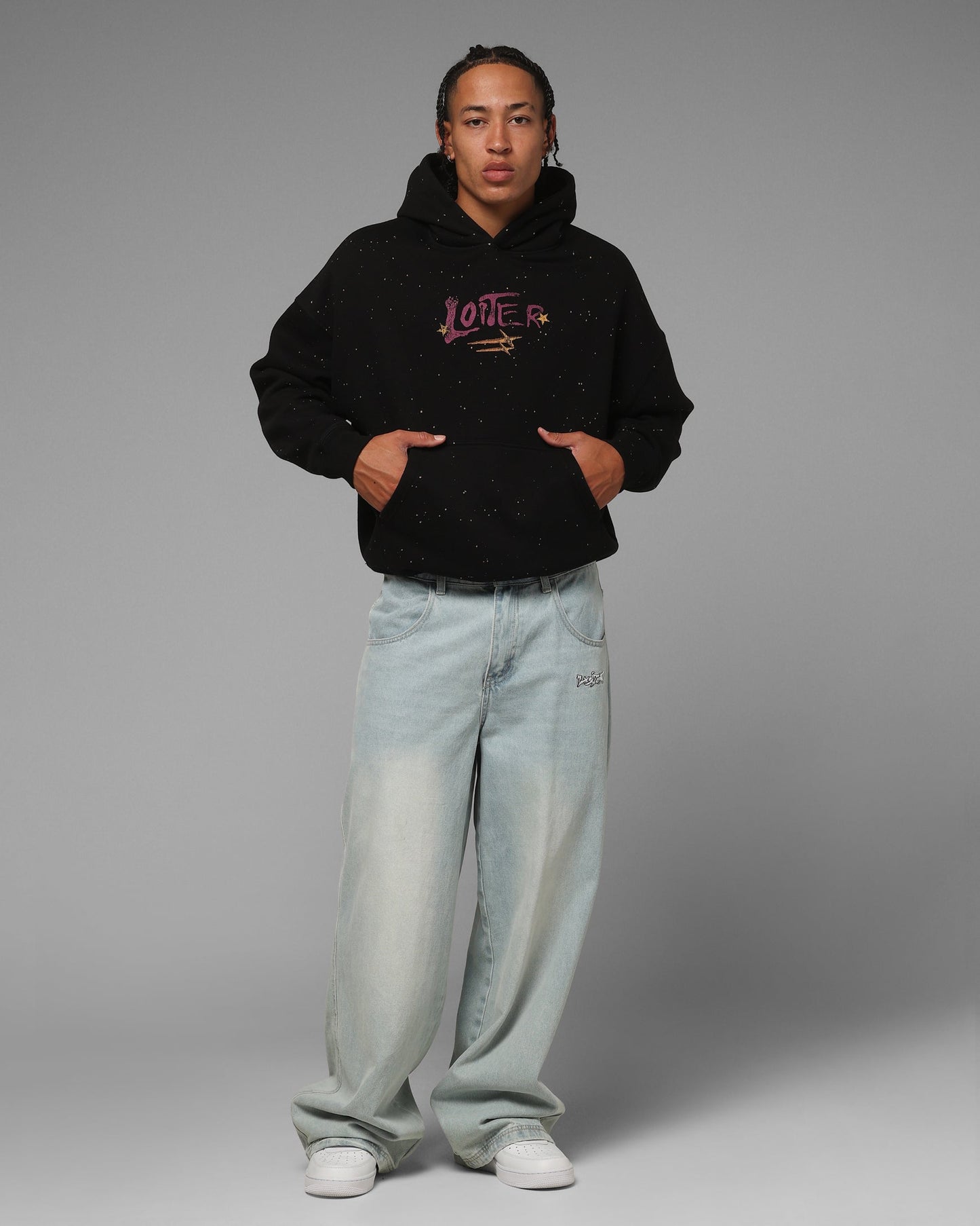 Loiter Melancholy Hoodie Black