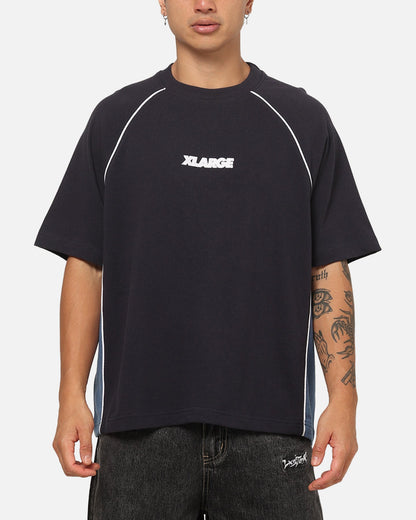 X-Large Raglan Panel Gorilla Fit T-Shirt Navy