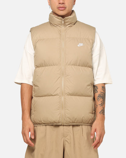 Nike Sportswear Club Therma-FIT Down Puffer Vest Beige