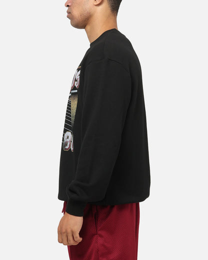 Bleacher Athletic Brisbane Broncos NRL 1908 Adult Crewneck Black