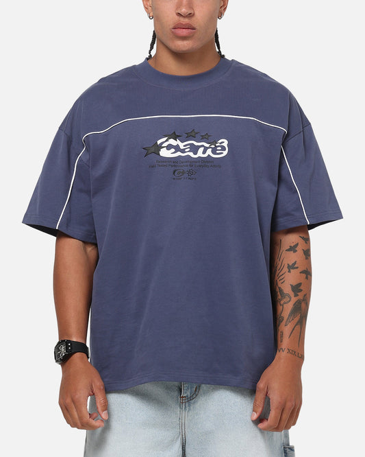 Carre Athletic Crew T-Shirt Vintage Navy