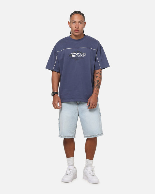 Carre Athletic Crew T-Shirt Vintage Navy