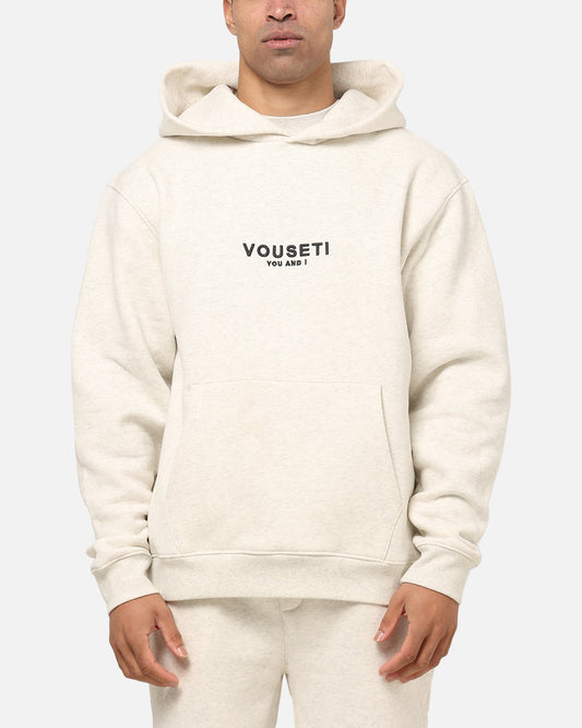 Vouseti The OG Hoodie White Marle